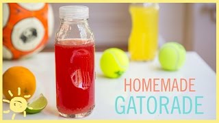 EAT  Homemade Gatorade [upl. by Erdnad]