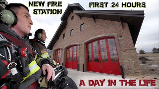 First 24 Hours in a New Fire Station  A Day in the Life [upl. by Dodge]