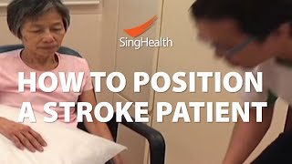 How To Position A Stroke Patient [upl. by Uticas948]