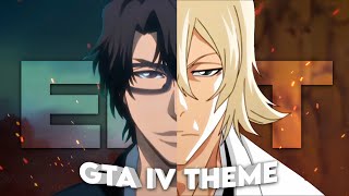 Aizen x Urahara  GTA IV Theme Edit [upl. by Kampmann984]